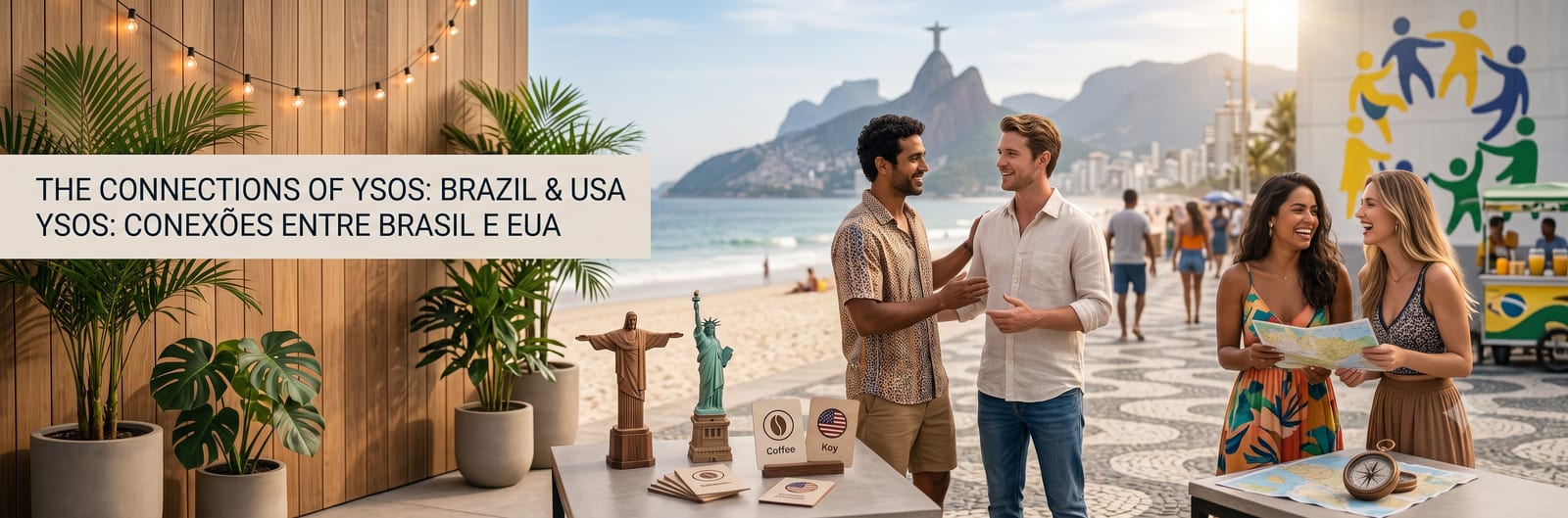 We're into you! How Brazil and the USA Connect